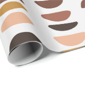 Abstract | Kerstmis | Beige | Minimalistisch | Cadeaupapier (Rol Hoek)