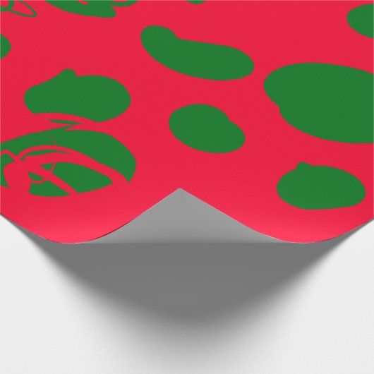 Abstract kerstontwerp Wrapppapier Cadeaupapier (Hoek)