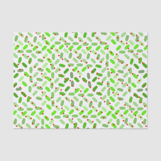 Abstract kerstpapier tissuepapier (Voorkant)