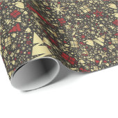 Abstract kerstpapier voor ontwerp cadeaupapier (Rol Hoek)