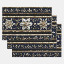 Abstract kerstpatroon inpakpapier vel