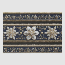 Abstract kerstpatroon tissuepapier