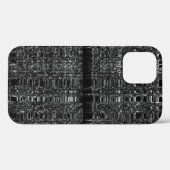 Abstract kettingpatroon Hoesje-Mate iPhone case (Achterkant (horizontaal))