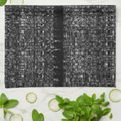 Abstract kettingpatroon theedoek (Gevouwen)