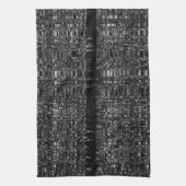 Abstract kettingpatroon theedoek (Verticaal)