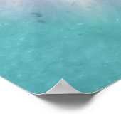 Abstract kiwi-fruitzaad poster (Hoek)