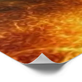 Abstract klein Poster met Golden Gate Bridge (Hoek)