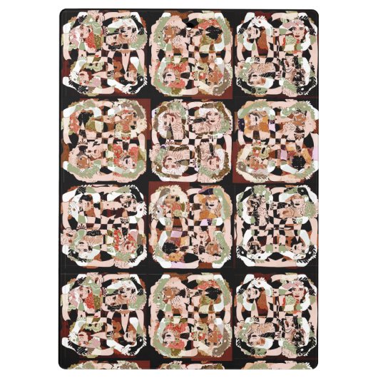 Abstract Klembord (Achterkant)