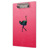 Abstract klembord Ostrich (Links)