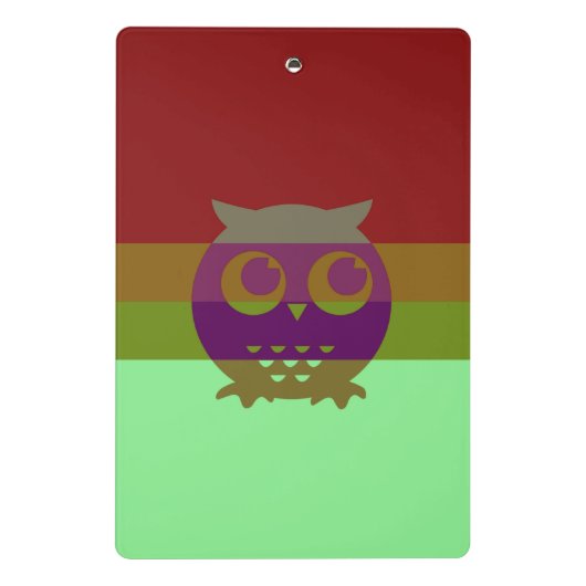 Abstract klembord voor Owl Mini (Achterkant)