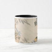 Abstract Kleur Reis Moderne Kunst Mok (Midden)