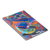 abstract "Kleur Rush" Notitieboek (Rechterzijde)