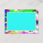 Abstract kleurenbereik Roos Visitekaartje (Achterkant)