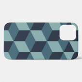 abstract kleurenblokgeomet Case-Mate iPhone case (Achterkant (horizontaal))