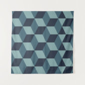  abstract kleurenblokgeomet wandkleed (Voorkant (horizontaal))