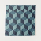  abstract kleurenblokgeomet wandkleed (Voorkant)