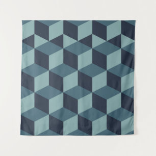  abstract kleurenblokgeomet wandkleed