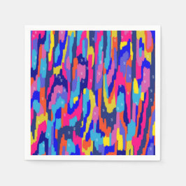 Abstract kleurenboek servet