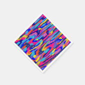 Abstract kleurenboek servet (Hoek)