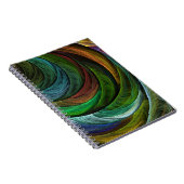 Abstract kleurenkleurenbeeld Notitieboek (Rechterzijde)