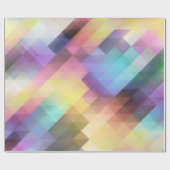 Abstract kleurenontwerp cadeaupapier (Vlak)