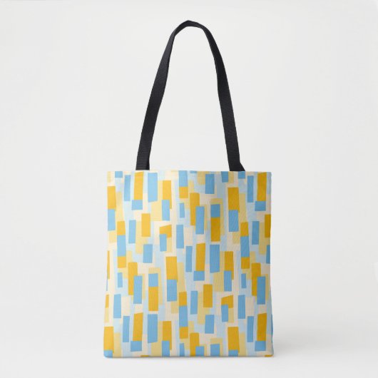 Abstract kleurenpatroon 121022 tote bag (Voorkant)
