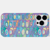 Abstract kleurenpatroon 1 Case-Mate iPhone case (Achterkant (horizontaal))
