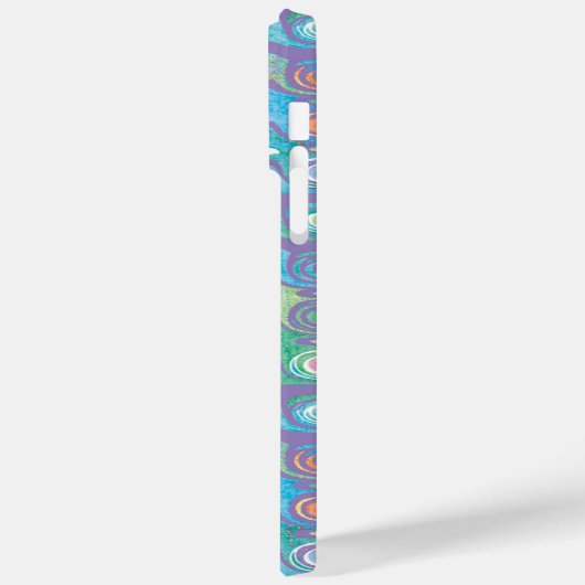 Abstract kleurenpatroon 1 Case-Mate iPhone case (Achterkant / Links)