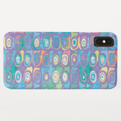 Abstract kleurenpatroon 1 Case-Mate iPhone case (Achterkant (horizontaal))
