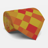 Abstract kleurenpatroon 280913 stropdas (Opgerold)