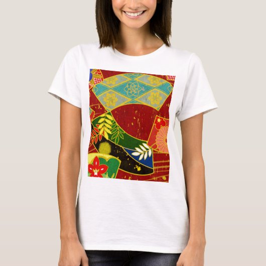 Abstract Kleurenpatroon 4 T-shirt (Voorkant)