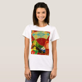 Abstract Kleurenpatroon 4 T-shirt (Voorkant volledig)