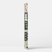 abstract kleurenpatroon textiel, interieurontwerpe Case-Mate iPhone case (Achterkant / Rechts)