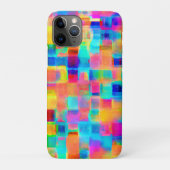 Abstract Kleurenraster Case-Mate iPhone Case (Achterkant)