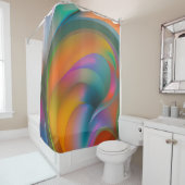 Abstract kleurenschemergordijn douchegordijn (In situ)