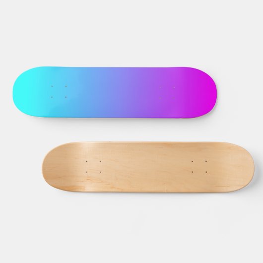 Abstract kleurenskateboard persoonlijk skateboard (Horizontaal)