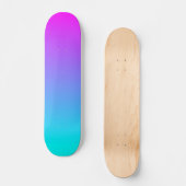 Abstract kleurenskateboard persoonlijk skateboard (Voorkant)