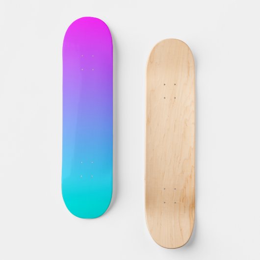 Abstract kleurenskateboard persoonlijk skateboard (Voorkant)