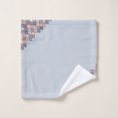 Abstract kleurig geometrisch naadloos patroon bad handdoek (Wasdoekje)