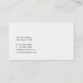 Abstract kleurig grafisch ontwerp Visitekaartje (Achterkant)