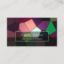 Abstract kleurig mozaïektegelpatroon