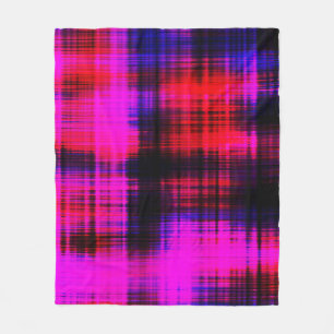 Abstract kleurig  patroon fleece deken