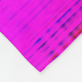Abstract kleurig  patroon fleece deken (Hoek)