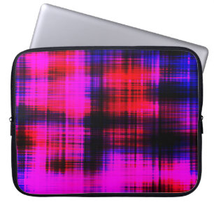Abstract kleurig  patroon laptop sleeve