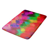 Abstract kleurig schilderen #3 badmat (Gekanteld)