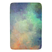 Abstract kleurig schilderen #5 badmat (Voorkant Verticaal)