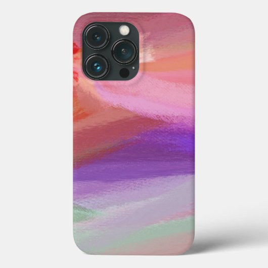Abstract kleurig schilderen Case-Mate iPhone case (Achterkant)