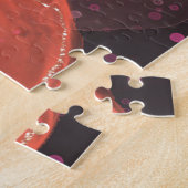 Abstract kleurig vogelpatroon legpuzzel (Zijkant)