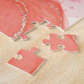 Abstract kleurig vogelpatroon legpuzzel (Zijkant)