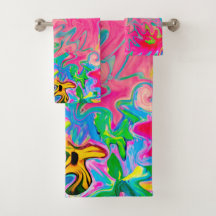 Abstract kleuring van de bloemtuin